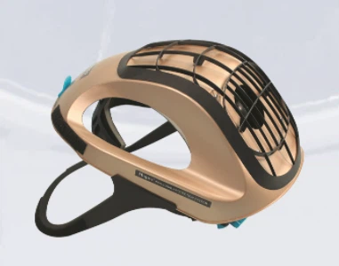 Casco quirúrgico con sistema de enfriamiento de protección personal